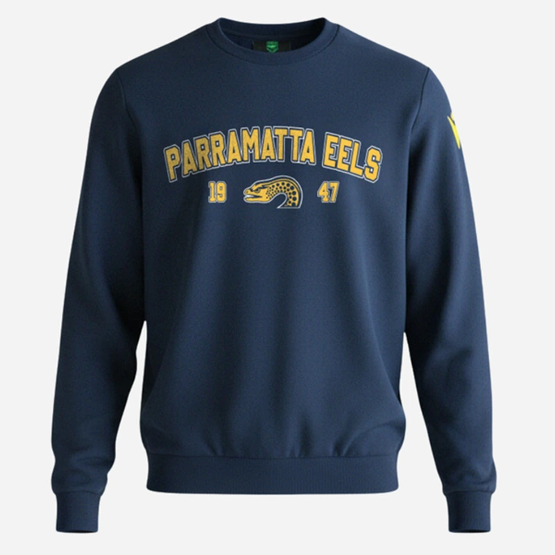 Parramatta Eels 2026 Adult Crewneck Sweatshirt Parramatta Eels 2026 Adult Crewneck Sweatshirt <p>Parramatta Eels 2026 Adult Crewneck Sweatshirt delivers everyday casual appeal, soft everyday warmth, and versatile styling for everyday outfits.</p>