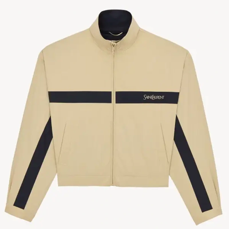 Saint Laurent Stand-Collar Jacket Saint Laurent Stand-Collar Jacket <p>Saint Laurent Stand-Collar Jacket delivers modern outerwear appeal, comfortable layering warmth, and versatile styling for everyday outfits.</p>
