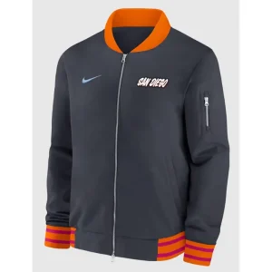 Areena Design <p>San Diego Padres Nike 2026 City Connect Bomber Jacket delivers statement outerwear style with collaboration-inspired branding, team-inspired detailing, layered outerwear function, making it a standout choice for cold-weather outfits and everyday rotation.</p> San Diego Padres Nike 2026 City Connect Bomber Jacket <p>San Diego Padres Nike 2026 City Connect Bomber Jacket delivers statement outerwear style with collaboration-inspired branding, team-inspired detailing, layered outerwear function, making it a standout choice for cold-weather outfits and everyday rotation.</p>