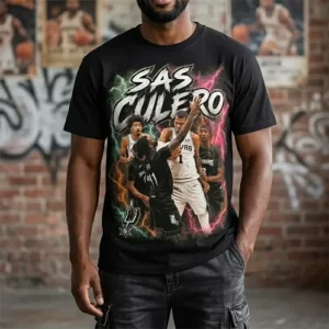 Areena Design <p>Sas Culero Spurs Shirt brings sports and fanwear styling to a comfortable shirt made for game days, fan events, training-inspired outfits, and casual weekends. Easy to style and strong for casual, fan, and streetwear outfits.</p> Sas Culero Spurs Shirt <p>Sas Culero Spurs Shirt brings sports and fanwear styling to a comfortable shirt made for game days, fan events, training-inspired outfits, and casual weekends. Easy to style and strong for casual, fan, and streetwear outfits.</p>