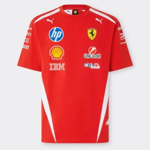 Scuderia Ferrari HP Hamilton Drivers Puma Authentic 2026 T-shirt