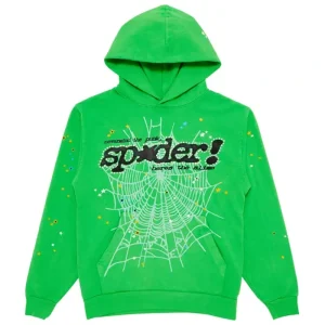 Sp5der Punk V2 Rhinestone Hoodie