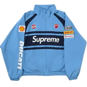 Supreme Ducati Blue Track Jacket