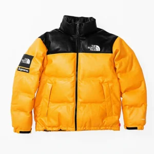 Supreme x The North Face Nuptse Yellow Jacket