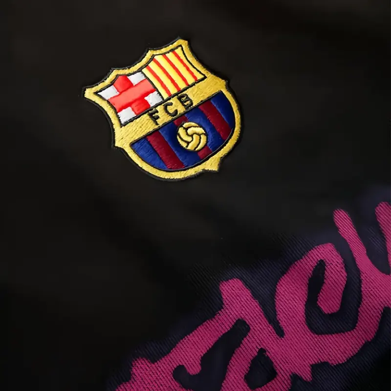 Travis Scott x Nike x FC Barcelona Spray Logo Hoodie 2 Travis Scott x Nike x FC Barcelona Spray Logo Hoodie <p>Travis Scott x Nike x FC Barcelona Spray Logo Hoodie delivers comfortable streetwear energy with collaboration-inspired branding, team-inspired detailing, soft comfort feel, making it a standout choice for daily casual looks and everyday rotation.</p>