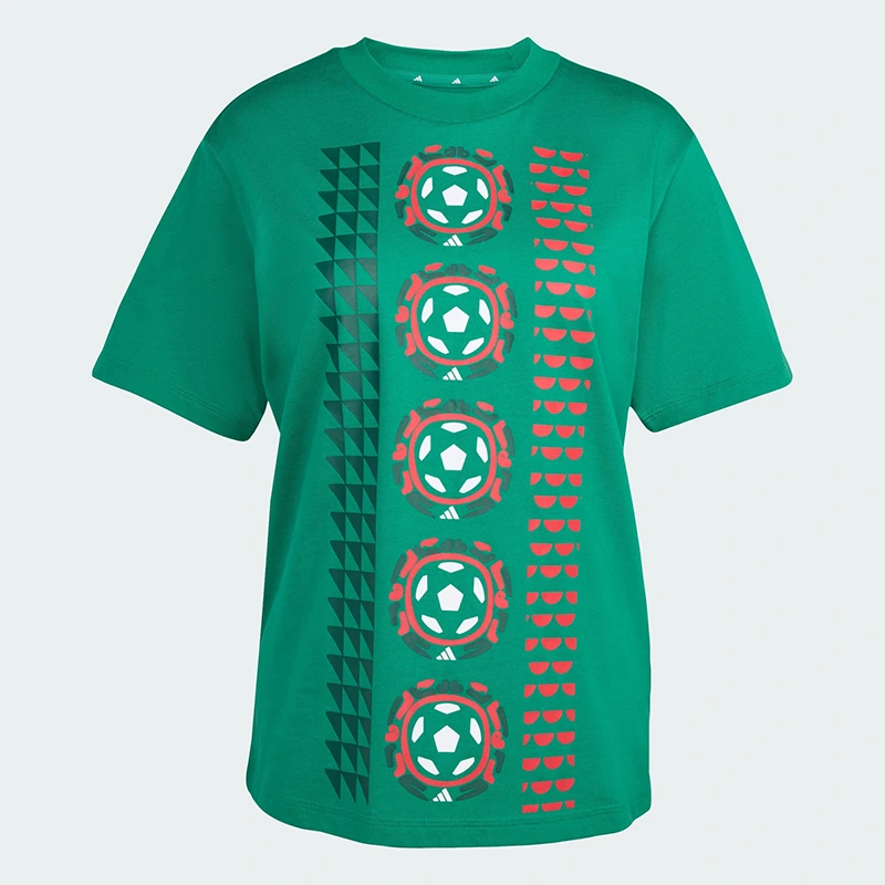 Women's Adidas Mexico Soccer DNA T-Shirt 2 Women's Adidas Mexico Soccer DNA T-Shirt