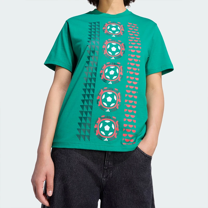 Women's Adidas Mexico Soccer DNA T-Shirt Women's Adidas Mexico Soccer DNA T-Shirt Women's Adidas Mexico Soccer DNA T-Shirt brings sports and fanwear styling to a comfortable shirt made for game days, fan events, training-inspired outfits, and casual weekends. Easy to style and strong for casual, fan, and streetwear outfits.