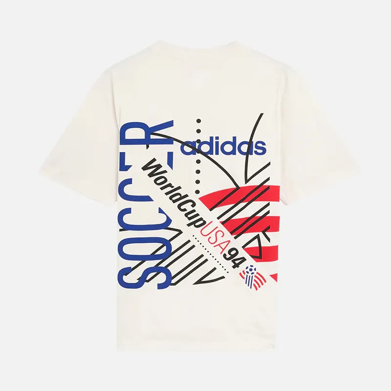 ADIDAS FIFA WORLD CUP 94 TEE 2 ADIDAS FIFA WORLD CUP 94 TEE <p>ADIDAS FIFA WORLD CUP 94 TEE delivers graphic fan style with easy everyday wearability, inspired by 1994 FIFA World Cup nostalgia and global football culture. A versatile tee for match days, streetwear looks, travel and everyday casual wear.</p>