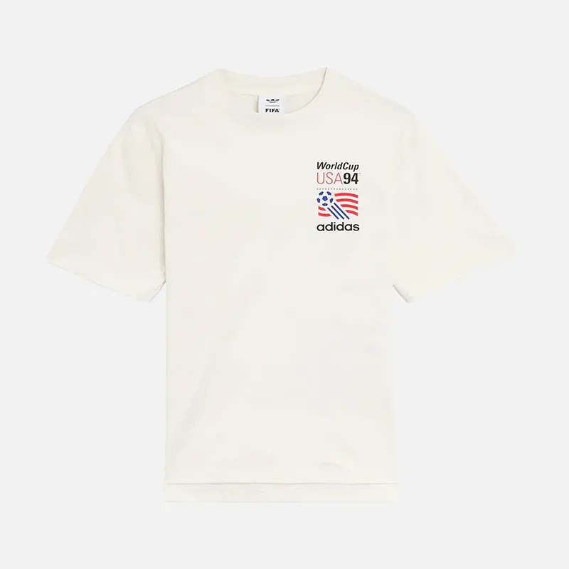 ADIDAS FIFA WORLD CUP 94 TEE ADIDAS FIFA WORLD CUP 94 TEE <p>ADIDAS FIFA WORLD CUP 94 TEE delivers graphic fan style with easy everyday wearability, inspired by 1994 FIFA World Cup nostalgia and global football culture. A versatile tee for match days, streetwear looks, travel and everyday casual wear.</p>