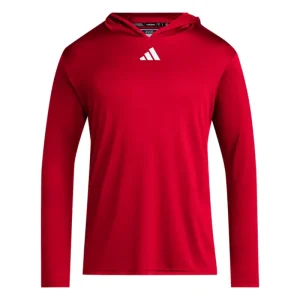 Adidas Mens D4T Long Sleeve Lightweight Hoodie