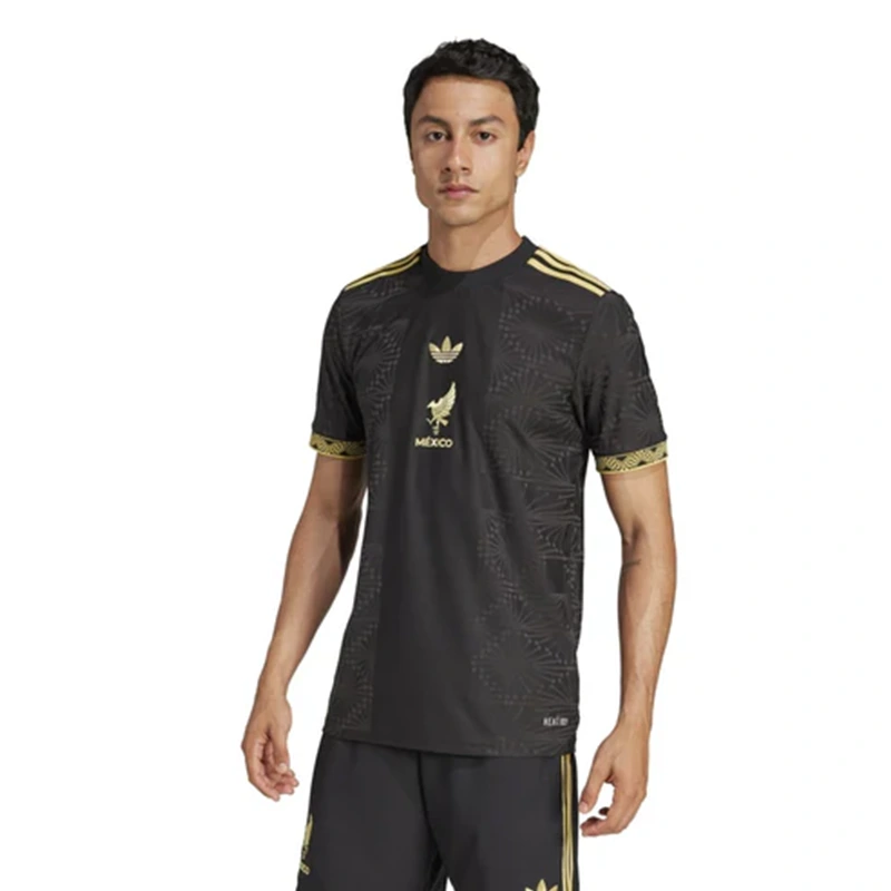 Adidas Mexico Gold Jersey 3 Adidas Mexico Gold Jersey <p>Adidas Mexico Gold Jersey delivers a fan-ready sportswear look with comfortable everyday appeal. It is a great choice for match days, watch parties, training-inspired outfits, and casual streetwear looks.</p>