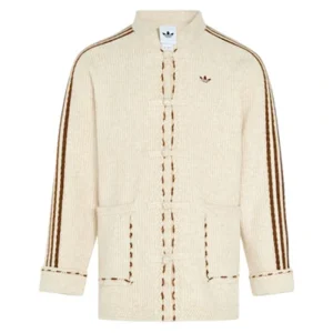 Adidas New Year Knit Light Brown Jacket