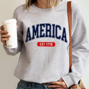 Areena Design <p>America sweatshirt brings a clean casual look with easy everyday styling, comfortable layering, and versatile outfit appeal for streetwear, travel, gifting, or relaxed wear.</p> America sweatshirt <p>America sweatshirt brings a clean casual look with easy everyday styling, comfortable layering, and versatile outfit appeal for streetwear, travel, gifting, or relaxed wear.</p>