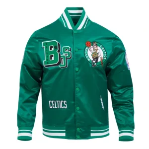Boston Celtics Best of Rib Satin Jacket