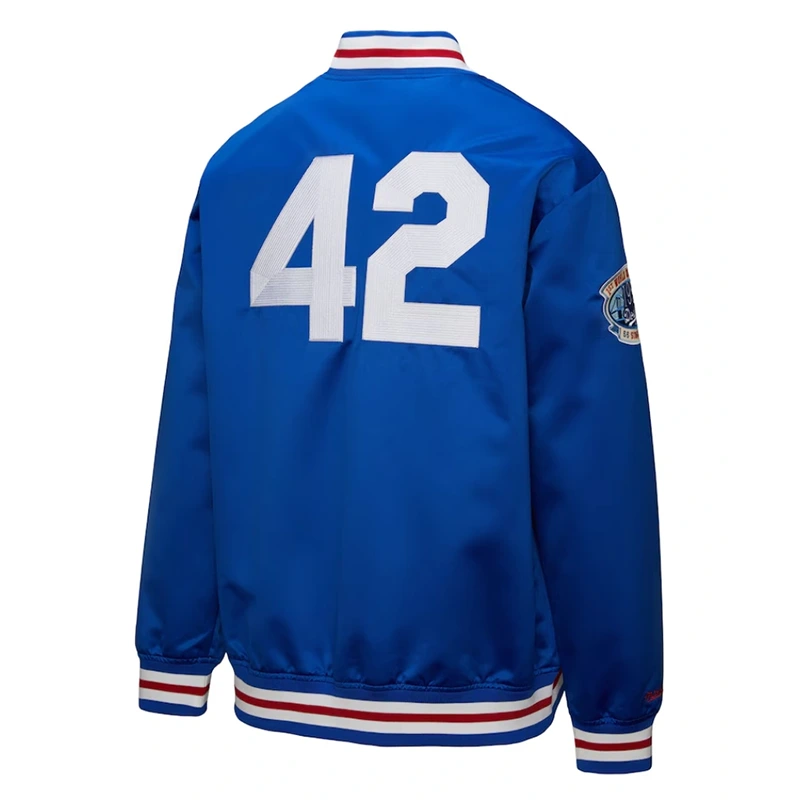 Brooklyn Dodgers Jackie Robinson Jacket Brooklyn Dodgers Jackie Robinson Jacket <p>Show your connection to Brooklyn Dodgers with the Brooklyn Dodgers Jackie Robinson Jacket. This classic jacket brings a bold, fan-inspired identity to match days, travel, and casual outfits while remaining easy to coordinate with everyday wardrobe basics.</p>