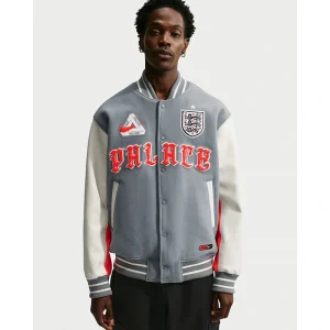 Areena Design <p>England x Palace Varsity Jacket brings a bold outerwear look to casual and streetwear outfits. Wear it for daily layering, night-out outfits, travel looks, and streetwear styling.</p> England x Palace Varsity Jacket <p>England x Palace Varsity Jacket brings a bold outerwear look to casual and streetwear outfits. Wear it for daily layering, night-out outfits, travel looks, and streetwear styling.</p>
