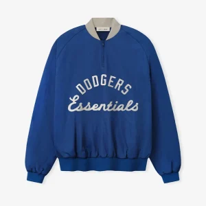 Essentials Dodgers Half Zip Pullover