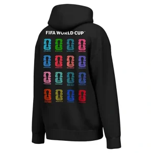 Areena Design <p>FIFA World Cup 2026 Host City Emblems Hoodie delivers soft streetwear comfort, comfortable all-day wear, and easy everyday versatility.</p> FIFA World Cup 2026 Host City Emblems Hoodie <p>FIFA World Cup 2026 Host City Emblems Hoodie delivers soft streetwear comfort, comfortable all-day wear, and easy everyday versatility.</p>