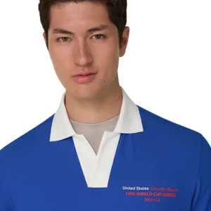 Areena Design <p>FIFA World Cup 2026 Host Nation USA Polo delivers clean supporter style with a smart-casual edge, inspired by USA host-nation pride and USA football culture. A versatile polo for match days, streetwear looks, travel and everyday casual wear.</p> FIFA World Cup 2026 Host Nation USA Polo <p>FIFA World Cup 2026 Host Nation USA Polo delivers clean supporter style with a smart-casual edge, inspired by USA host-nation pride and USA football culture. A versatile polo for match days, streetwear looks, travel and everyday casual wear.</p>