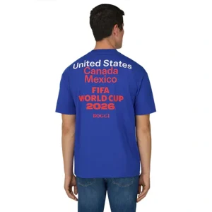 Areena Design <p>FIFA World Cup 2026 Host Nation USA T-Shirt delivers graphic fan style with easy everyday wearability, inspired by USA host-nation pride and USA football culture. A versatile t-shirt for match days, streetwear looks, travel and everyday casual wear.</p> FIFA World Cup 2026 Host Nation USA T-Shirt <p>FIFA World Cup 2026 Host Nation USA T-Shirt delivers graphic fan style with easy everyday wearability, inspired by USA host-nation pride and USA football culture. A versatile t-shirt for match days, streetwear looks, travel and everyday casual wear.</p>
