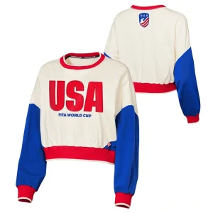 FIFA World Cup 2026 USA Crop Sweatshirt