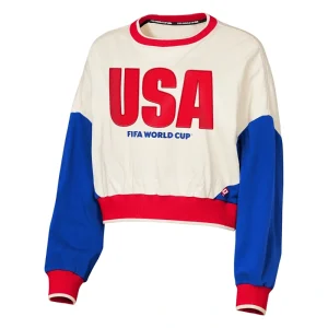 Areena Design <p>FIFA World Cup 2026 USA Crop Sweatshirt brings a clean casual look with easy everyday styling, comfortable layering, and versatile outfit appeal for streetwear, travel, gifting, or relaxed wear.</p> FIFA World Cup 2026 USA Crop Sweatshirt <p>FIFA World Cup 2026 USA Crop Sweatshirt brings a clean casual look with easy everyday styling, comfortable layering, and versatile outfit appeal for streetwear, travel, gifting, or relaxed wear.</p>