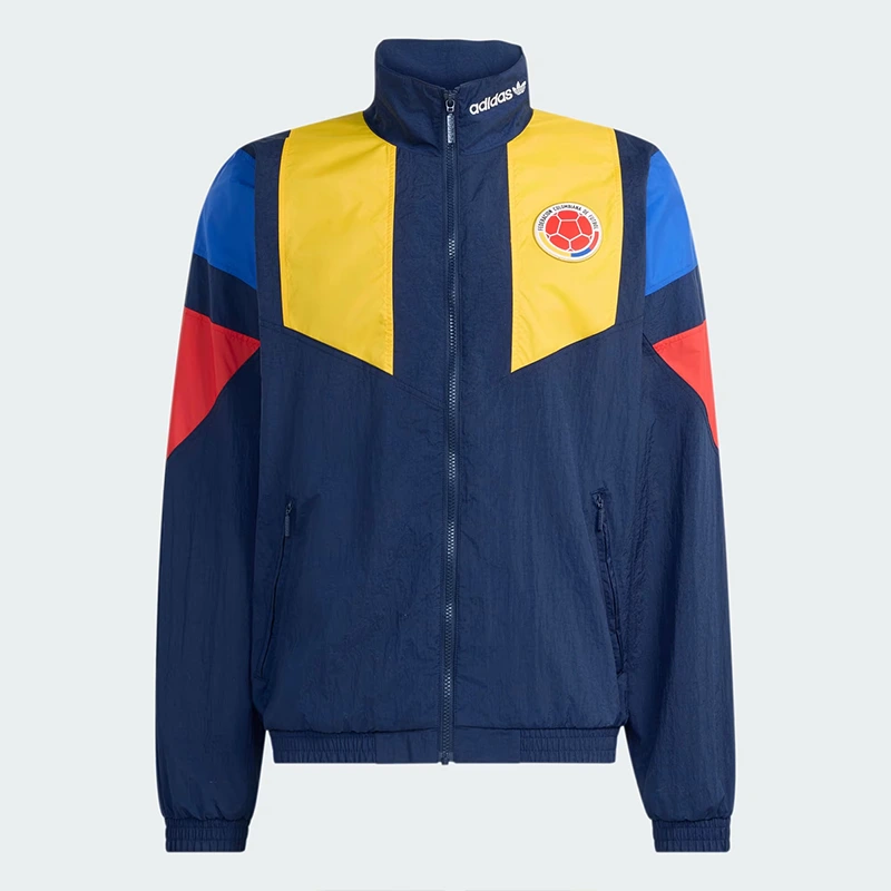 FIFA World Cup 26 Colombia EQT Track Top 3 Adidas FIFA World Cup 26 Colombia EQT Track Top <p><strong>Adidas FIFA World Cup 26 Colombia EQT Track Top</strong> brings football-inspired style into match days, casual outfits, travel and gifting. Pair it with denim, cargos, joggers, track pants or clean sneakers for an easy supporter look.</p>