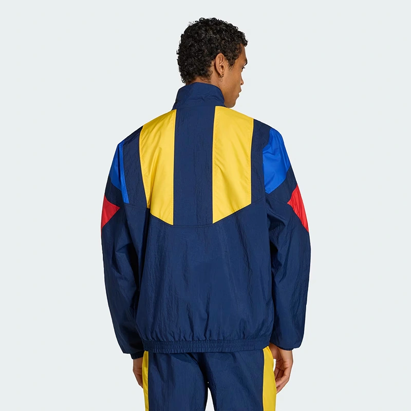 FIFA World Cup 26 Colombia EQT Track Top 4 Adidas FIFA World Cup 26 Colombia EQT Track Top <p><strong>Adidas FIFA World Cup 26 Colombia EQT Track Top</strong> brings football-inspired style into match days, casual outfits, travel and gifting. Pair it with denim, cargos, joggers, track pants or clean sneakers for an easy supporter look.</p>