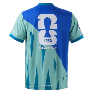 Areena Design <p>FIFA World Cup Seattle Jersey brings a clean fanwear look with easy game-day styling, casual outfit appeal, and versatile comfort for matches, events, travel, or everyday streetwear.</p> FIFA World Cup Seattle Jersey <p>FIFA World Cup Seattle Jersey brings a clean fanwear look with easy game-day styling, casual outfit appeal, and versatile comfort for matches, events, travel, or everyday streetwear.</p>
