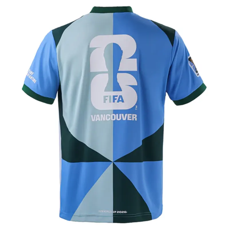 FIFA World Cup Vancouver Jersey 1 FIFA World Cup Vancouver Jersey <p>FIFA World Cup Vancouver Jersey delivers match-day football style and collectible supporter energy, inspired by Vancouver host-city football culture and global football culture. A versatile jersey for match days, streetwear looks, travel and everyday casual wear.</p>