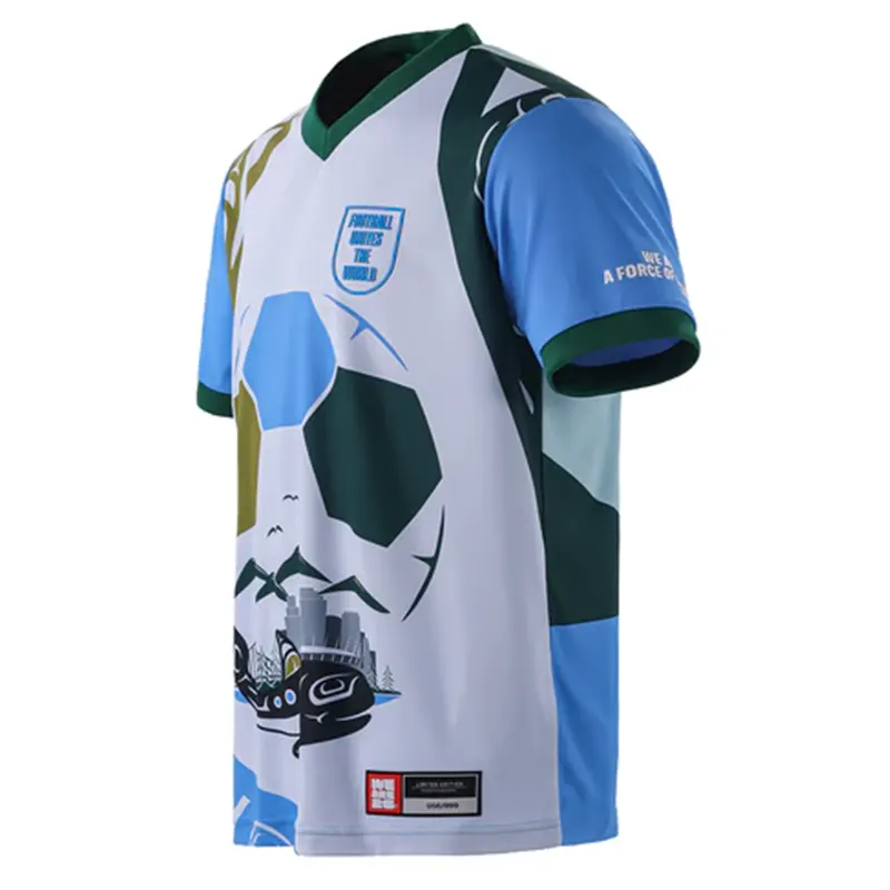 FIFA World Cup Vancouver Jersey 2 FIFA World Cup Vancouver Jersey <p>FIFA World Cup Vancouver Jersey delivers match-day football style and collectible supporter energy, inspired by Vancouver host-city football culture and global football culture. A versatile jersey for match days, streetwear looks, travel and everyday casual wear.</p>