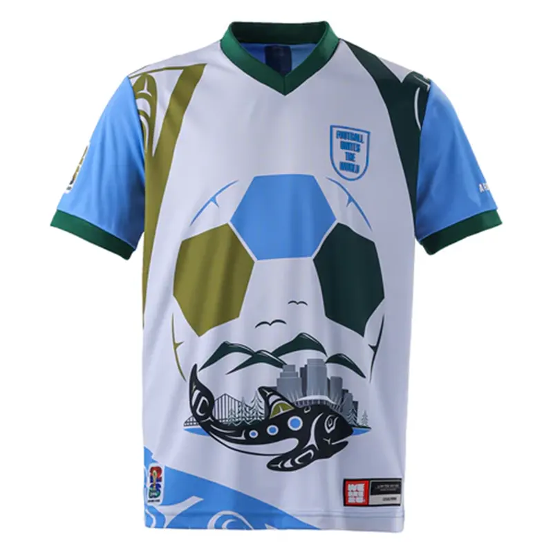 FIFA World Cup Vancouver Jersey 3 FIFA World Cup Vancouver Jersey <p>FIFA World Cup Vancouver Jersey delivers match-day football style and collectible supporter energy, inspired by Vancouver host-city football culture and global football culture. A versatile jersey for match days, streetwear looks, travel and everyday casual wear.</p>