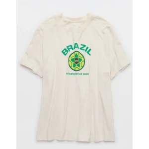 FWC26 OFFLINE By Aerie Brazil Let's Stretch Oversized T-Shirt