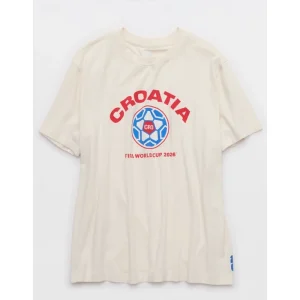 FWC26 OFFLINE By Aerie Croatia Let's Stretch Oversized T-Shirt