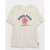 Areena Design <p>FWC26 OFFLINE By Aerie Croatia Let's Stretch Oversized T-Shirt delivers graphic fan style with easy everyday wearability, inspired by Croatia football heritage and FIFA World Cup 2026 fan culture. A versatile t-shirt for match days, streetwear looks, travel and everyday casual wear.</p> FWC26 OFFLINE By Aerie England Let's Stretch Oversized T-Shirt <p>FWC26 OFFLINE By Aerie Croatia Let's Stretch Oversized T-Shirt delivers graphic fan style with easy everyday wearability, inspired by Croatia football heritage and FIFA World Cup 2026 fan culture. A versatile t-shirt for match days, streetwear looks, travel and everyday casual wear.</p>