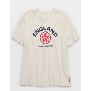 FWC26 OFFLINE By Aerie England Let's Stretch Oversized T-Shirt