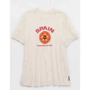 FWC26 OFFLINE By Aerie Spain Let's Stretch Oversized T-Shirt