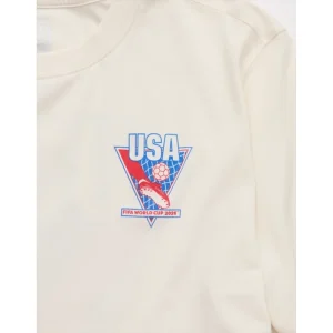 Areena Design <p>FWC26 OFFLINE By Aerie USA Let's Stretch Oversized T-Shirt delivers graphic fan style with easy everyday wearability, inspired by USA football culture and FIFA World Cup 2026 fan culture. A versatile t-shirt for match days, streetwear looks, travel and everyday casual wear.</p> FWC26 OFFLINE By Aerie USA Let's Stretch Oversized T-Shirt <p>FWC26 OFFLINE By Aerie USA Let's Stretch Oversized T-Shirt delivers graphic fan style with easy everyday wearability, inspired by USA football culture and FIFA World Cup 2026 fan culture. A versatile t-shirt for match days, streetwear looks, travel and everyday casual wear.</p>