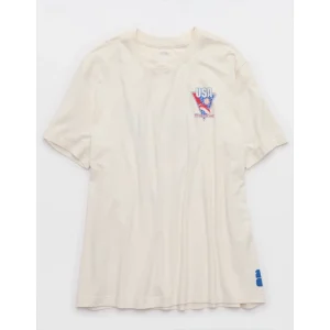 FWC26 OFFLINE By Aerie USA Let's Stretch Oversized T-Shirt