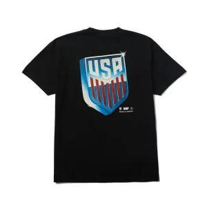 Areena Design <p>Fifa Huf x USSF T-Shirt delivers graphic fan style with easy everyday wearability, inspired by U.S. Soccer federation culture and global football culture. A versatile t-shirt for match days, streetwear looks, travel and everyday casual wear.</p> Fifa Huf x USSF T-Shirt <p>Fifa Huf x USSF T-Shirt delivers graphic fan style with easy everyday wearability, inspired by U.S. Soccer federation culture and global football culture. A versatile t-shirt for match days, streetwear looks, travel and everyday casual wear.</p>