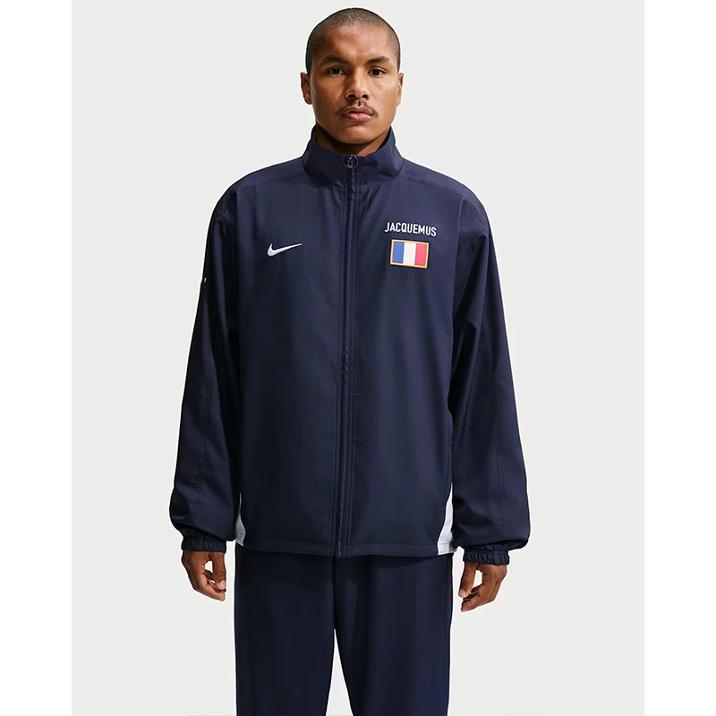 France x Jacquemus Reissue Tracksuit Jacket 1 France x Jacquemus Reissue Tracksuit Jacket <p>France x Jacquemus Reissue Tracksuit Jacket brings a bold outerwear look to casual and streetwear outfits. Wear it for daily layering, night-out outfits, travel looks, and streetwear styling.</p>