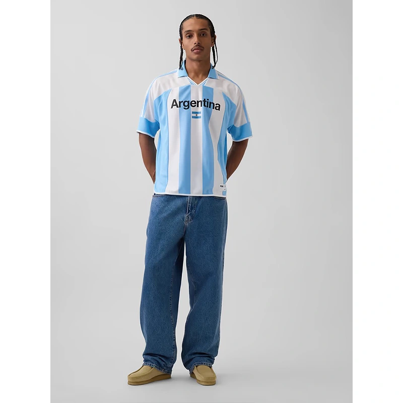 GAP x FIFA World Cup 2026 Argentina Oversized Jersey 4 GAP x FIFA World Cup 2026 Argentina Oversized Jersey <p>Add standout sports and culture-inspired style to your rotation with the GAP x FIFA World Cup 2026 Argentina Oversized Jersey. Its oversized jersey format makes it a versatile choice for supporters, collectors, gifting, travel, and relaxed everyday dressing.</p>