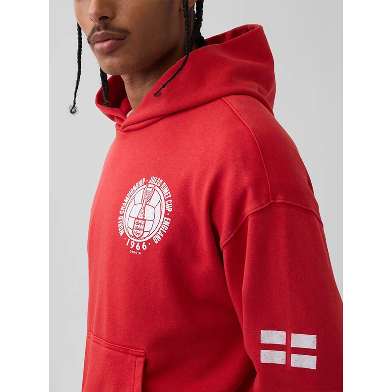 GAP x FIFA World Cup 2026 England VintageSoft Terry Oversized Hoodie 4 GAP x FIFA World Cup 2026 England VintageSoft Terry Oversized Hoodie <p>Add standout sports and culture-inspired style to your rotation with the GAP x FIFA World Cup 2026 England VintageSoft Terry Oversized Hoodie. Its oversized hoodie format makes it a versatile choice for supporters, collectors, gifting, travel, and relaxed everyday dressing.</p>