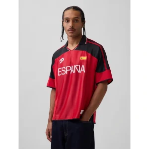 Areena Design <p>Add standout sports and culture-inspired style to your rotation with the GAP x FIFA World Cup 2026 Spain Oversized Jersey. Its oversized jersey format makes it a versatile choice for supporters, collectors, gifting, travel, and relaxed everyday dressing.</p> GAP x FIFA World Cup 2026 Spain Oversized Jersey <p>Add standout sports and culture-inspired style to your rotation with the GAP x FIFA World Cup 2026 Spain Oversized Jersey. Its oversized jersey format makes it a versatile choice for supporters, collectors, gifting, travel, and relaxed everyday dressing.</p>