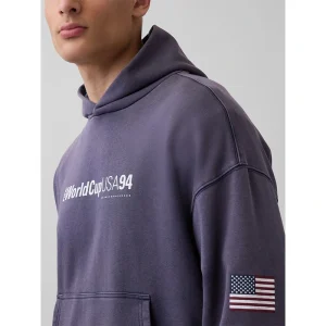 Areena Design <p>Show your connection to Team USA with the GAP x FIFA World Cup 2026 USA VintageSoft Terry Oversized Hoodie. This oversized hoodie brings a bold, fan-inspired identity to match days, travel, and casual outfits while remaining easy to coordinate with everyday wardrobe basics.</p> GAP x FIFA World Cup 2026 USA VintageSoft Terry Oversized Hoodie <p>Show your connection to Team USA with the GAP x FIFA World Cup 2026 USA VintageSoft Terry Oversized Hoodie. This oversized hoodie brings a bold, fan-inspired identity to match days, travel, and casual outfits while remaining easy to coordinate with everyday wardrobe basics.</p>