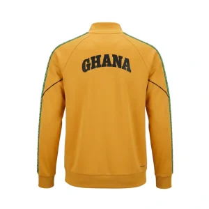 Areena Design <p>Show your connection to Ghana with the Ghana KING Anthem Mens Track Jacket. This classic track jacket brings a bold, fan-inspired identity to match days, travel, and casual outfits while remaining easy to coordinate with everyday wardrobe basics.</p> Ghana KING Anthem Mens Track Jacket <p>Show your connection to Ghana with the Ghana KING Anthem Mens Track Jacket. This classic track jacket brings a bold, fan-inspired identity to match days, travel, and casual outfits while remaining easy to coordinate with everyday wardrobe basics.</p>