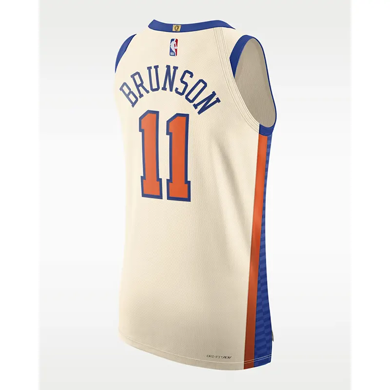 Jalen Brunson Jersey 1 New York Knicks Brunson Jersey <p>New York Knicks Brunson Jersey delivers a fan-ready sportswear look with comfortable everyday appeal. It is a great choice for match days, watch parties, training-inspired outfits, and casual streetwear looks.</p>