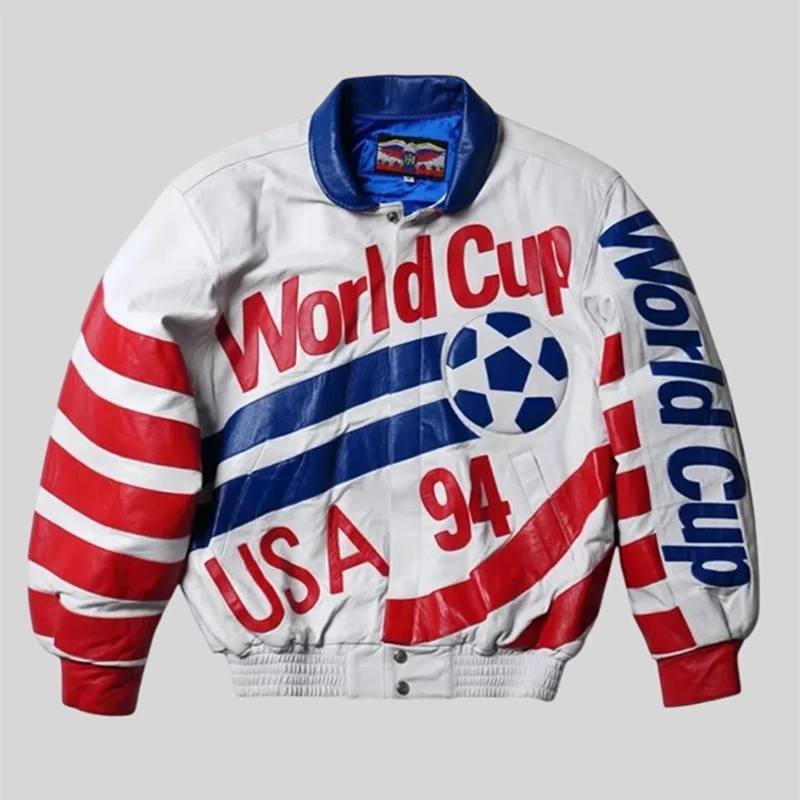 Jeff Hamilton USA World Cup Leather Jacket 1 Jeff Hamilton USA World Cup Leather Jacket <p>Show your connection to Team USA with the Jeff Hamilton USA World Cup Leather Jacket. This classic leather jacket brings a bold, fan-inspired identity to match days, travel, and casual outfits while remaining easy to coordinate with everyday wardrobe basics.</p>