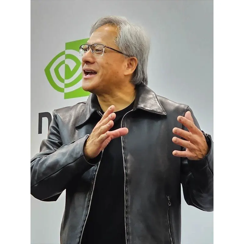 Jensen Huang Leather Jacket 2 Jensen Huang Leather Jacket <p>Jensen Huang Leather Jacket delivers bold leather outerwear style, comfortable all-day wear, and easy everyday versatility.</p>