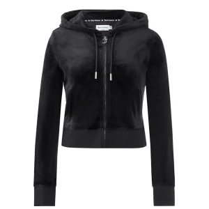 Juicy Couture Women's Bling Velour Hoodie